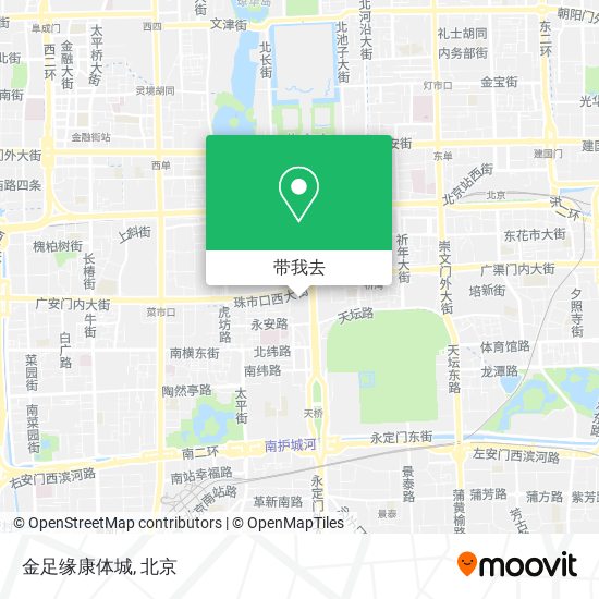 金足缘康体城地图