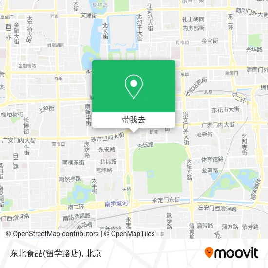 东北食品(留学路店)地图