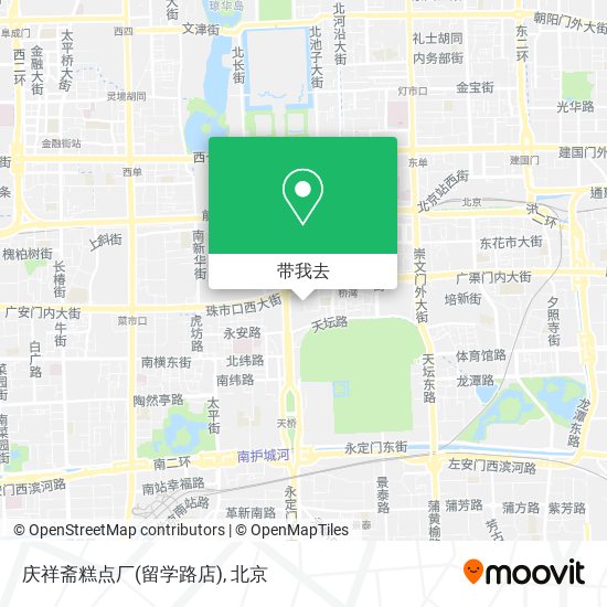 庆祥斋糕点厂(留学路店)地图