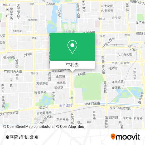 京客隆超市地图