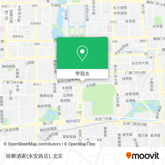 槟榔酒家(永安路店)地图