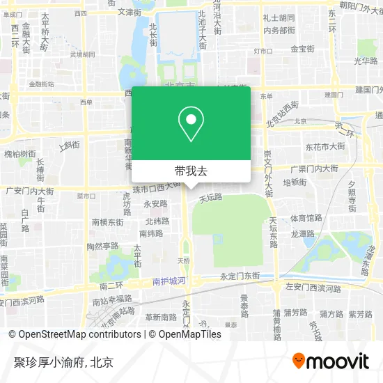 聚珍厚小渝府地图