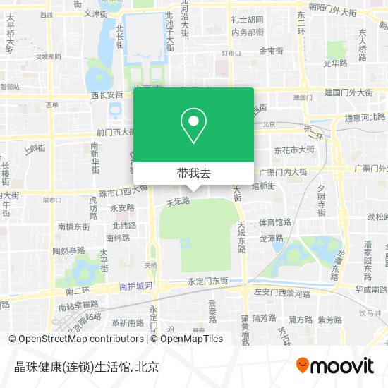 晶珠健康(连锁)生活馆地图