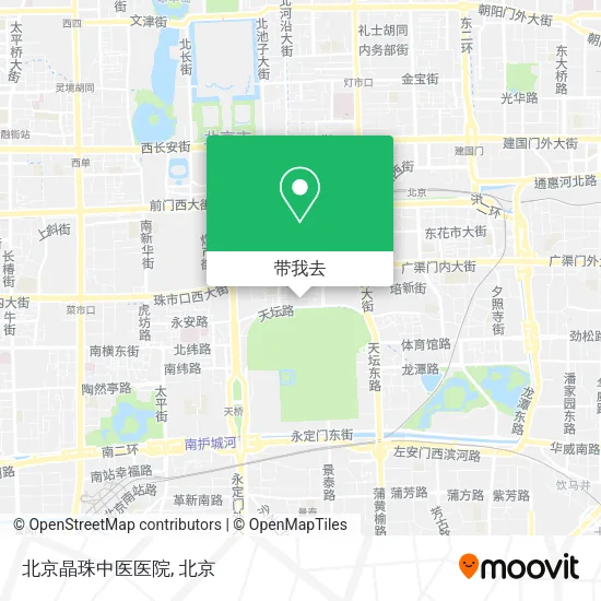 北京晶珠中医医院地图