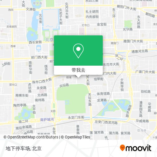 地下停车场地图