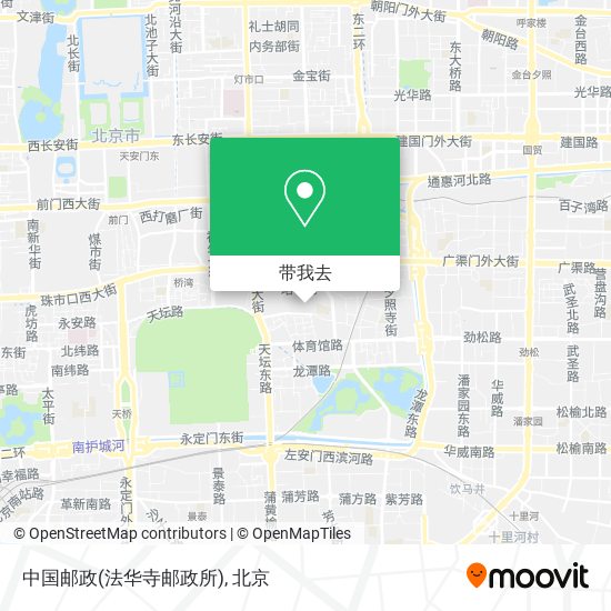 中国邮政(法华寺邮政所)地图
