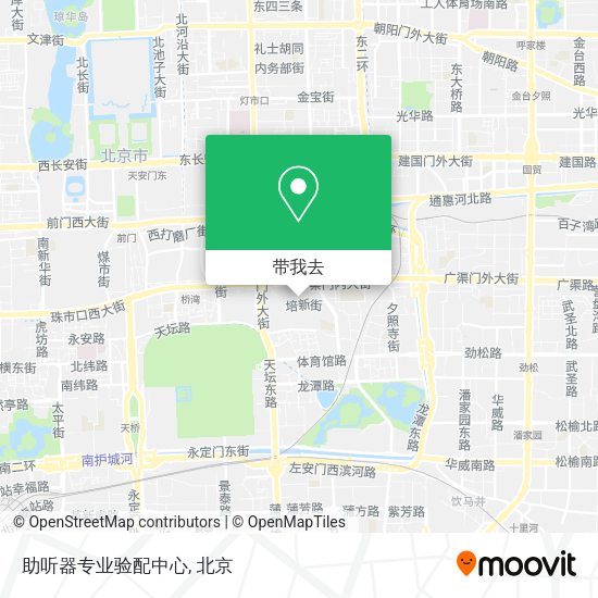 助听器专业验配中心地图