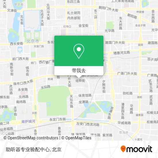 助听器专业验配中心地图