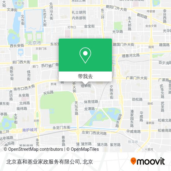 北京嘉和基业家政服务有限公司地图