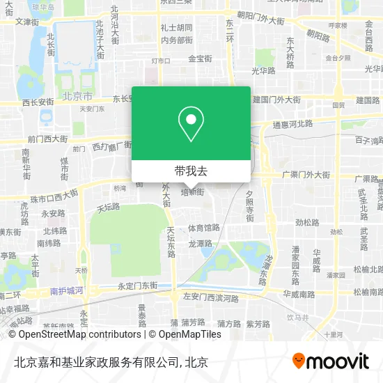 北京嘉和基业家政服务有限公司地图