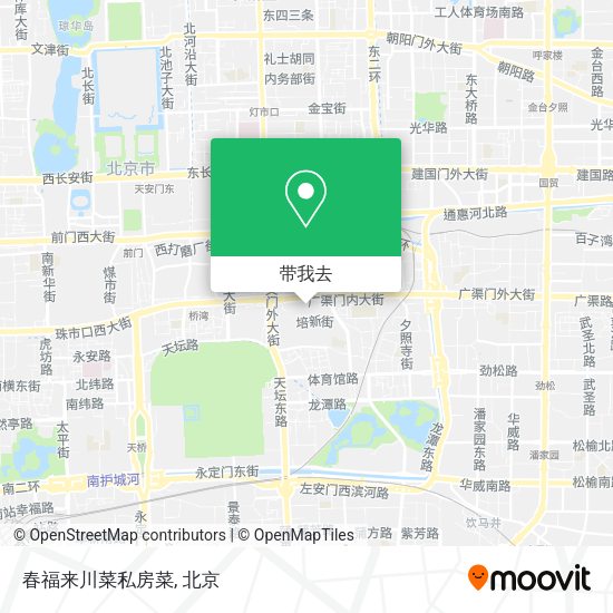 春福来川菜私房菜地图