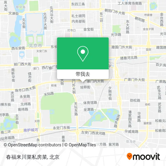 春福来川菜私房菜地图
