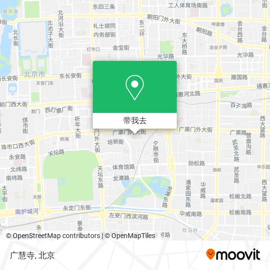 广慧寺地图
