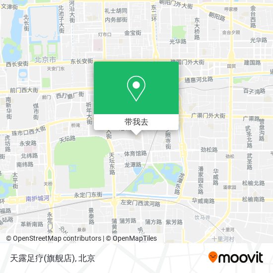 天露足疗(旗舰店)地图