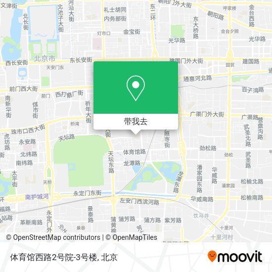 体育馆西路2号院-3号楼地图