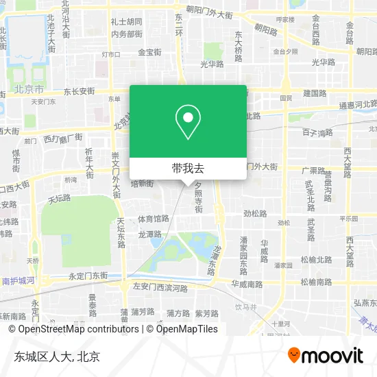 东城区人大地图