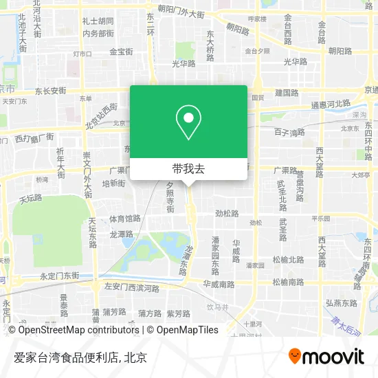 爱家台湾食品便利店地图