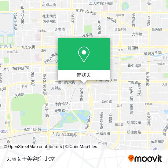 凤丽女子美容院地图