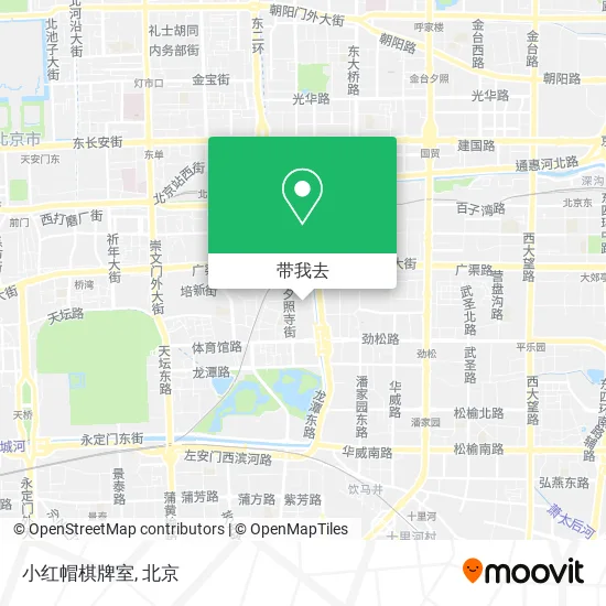 小红帽棋牌室地图