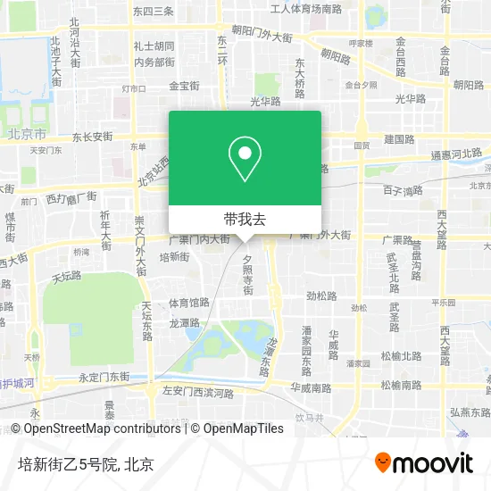 培新街乙5号院地图