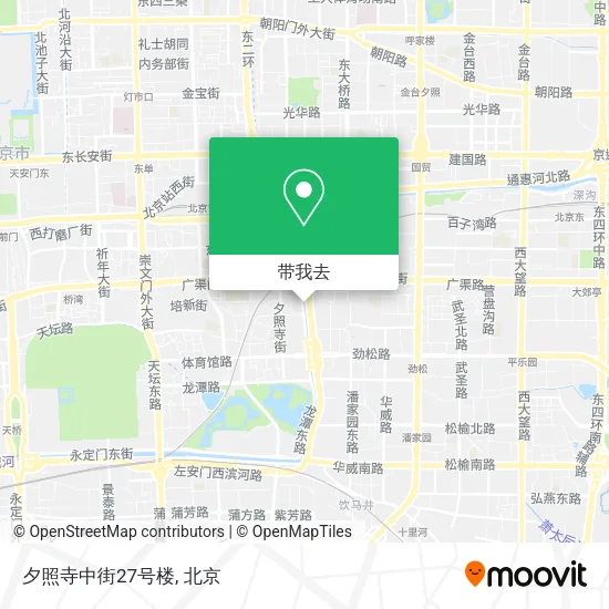 夕照寺中街27号楼地图