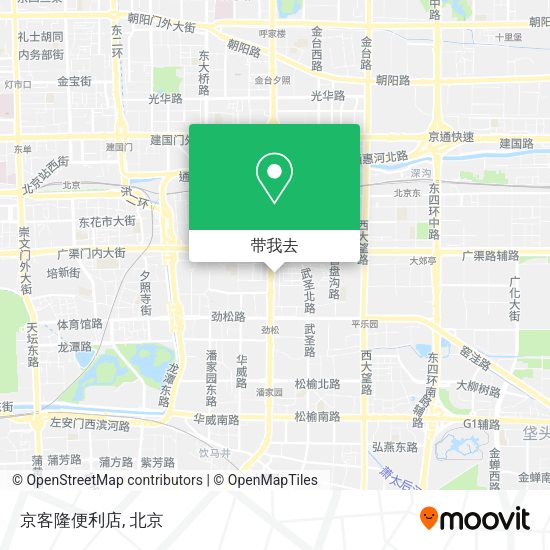 京客隆便利店地图