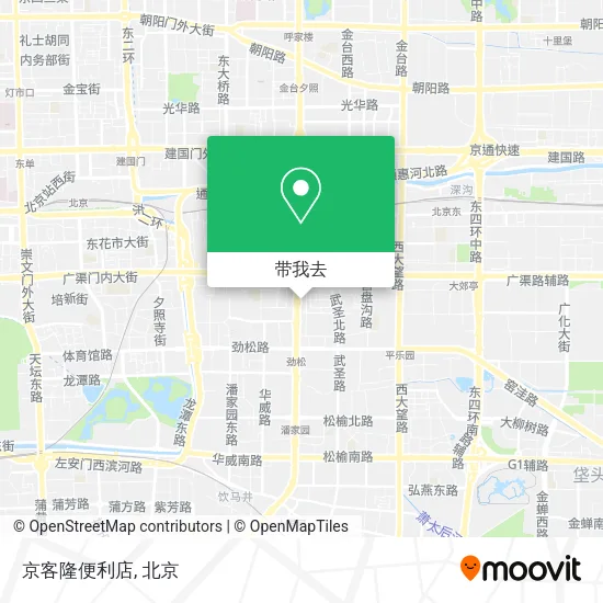 京客隆便利店地图
