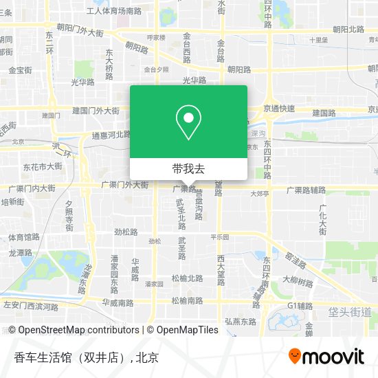 香车生活馆（双井店）地图
