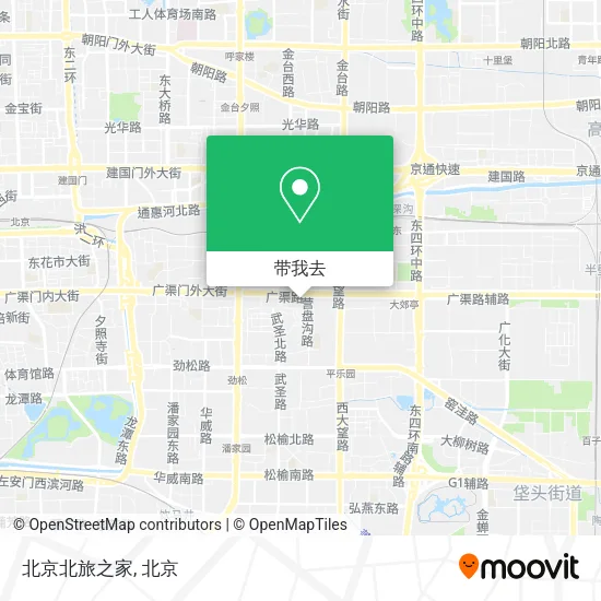 北京北旅之家地图