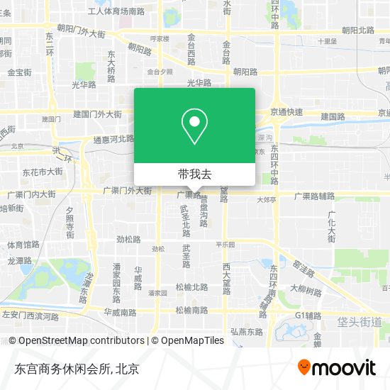 东宫商务休闲会所地图