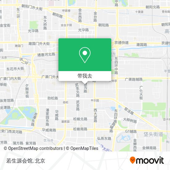若生源会馆地图