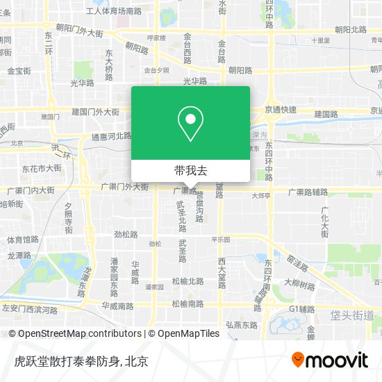 虎跃堂散打泰拳防身地图