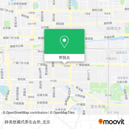静美慈藏式养生会所地图