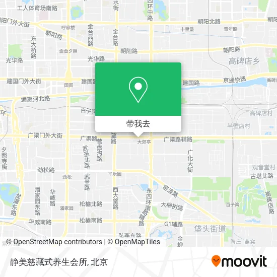 静美慈藏式养生会所地图