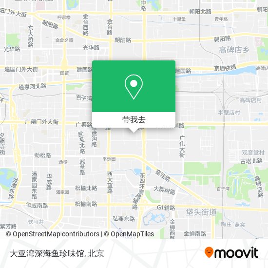 大亚湾深海鱼珍味馆地图