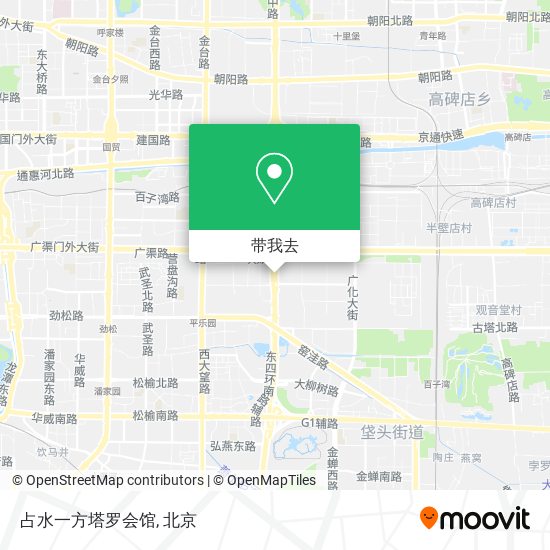 占水一方塔罗会馆地图
