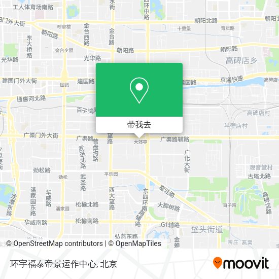 环宇福泰帝景运作中心地图