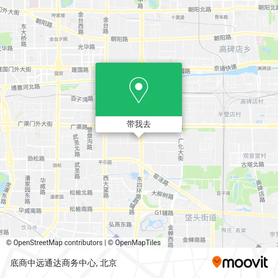 底商中远通达商务中心地图