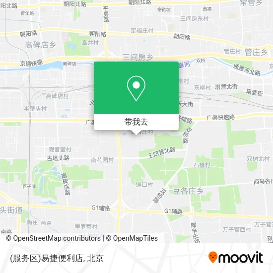 (服务区)易捷便利店地图