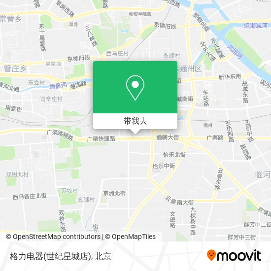格力电器(世纪星城店)地图