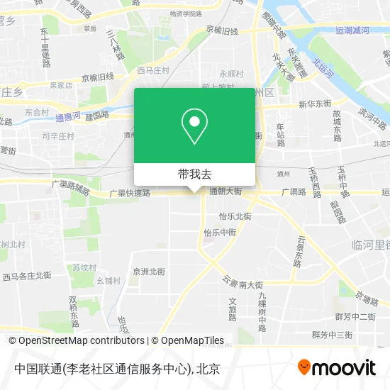 中国联通(李老社区通信服务中心)地图