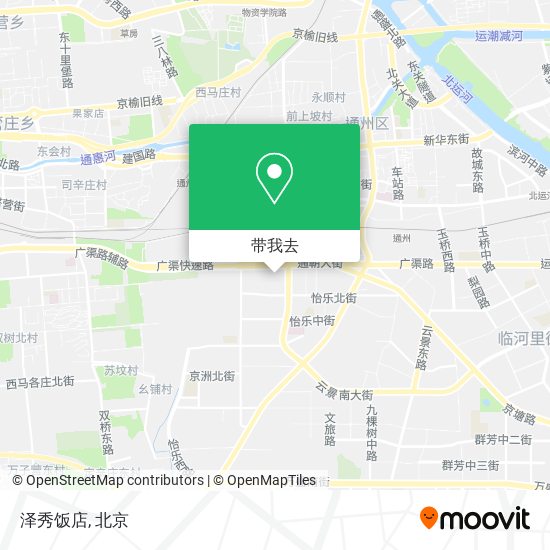 泽秀饭店地图