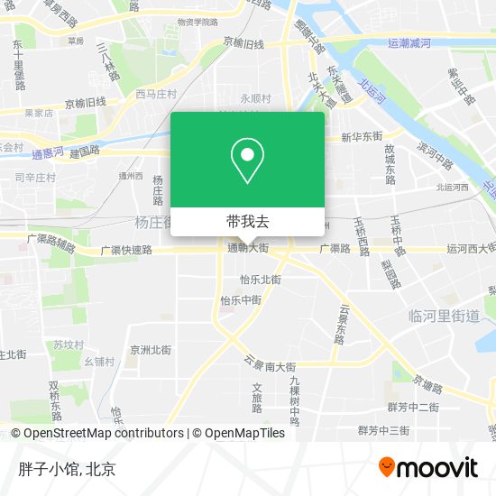 胖子小馆地图