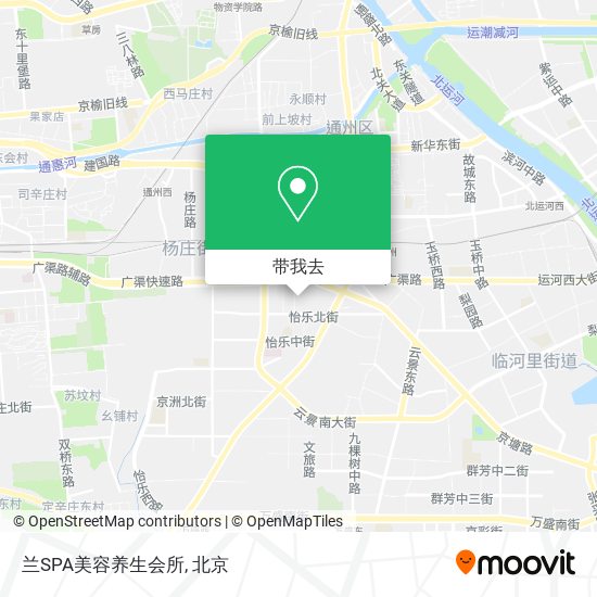 兰SPA美容养生会所地图