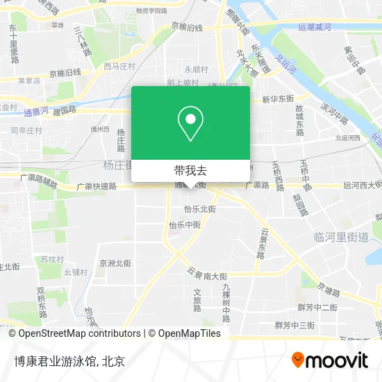 博康君业游泳馆地图