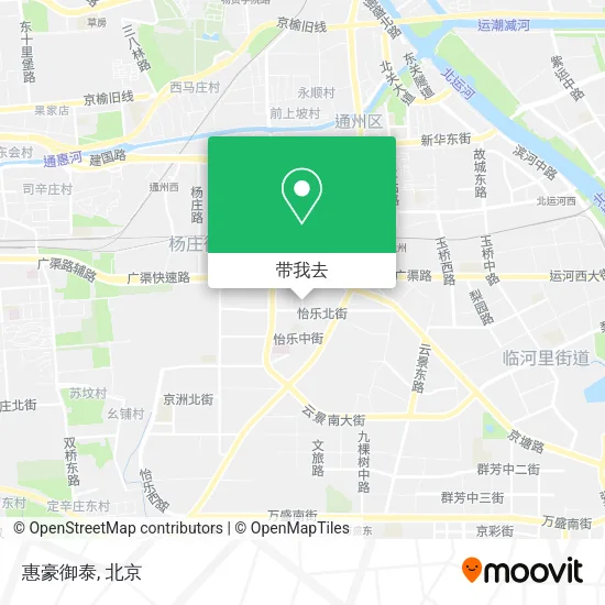惠豪御泰地图