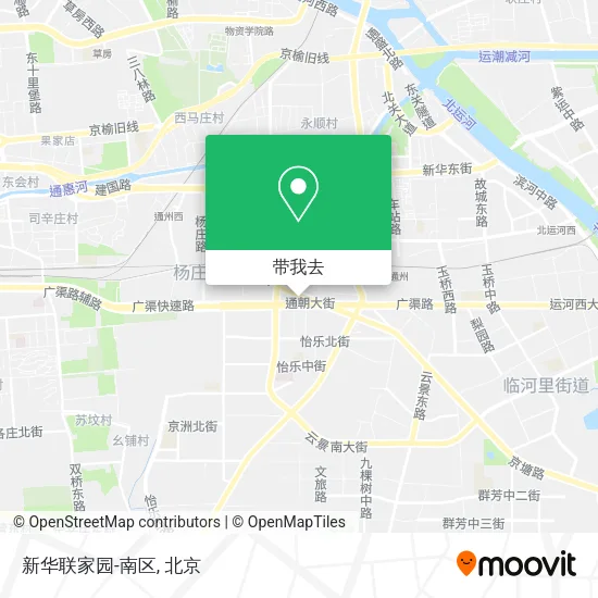 新华联家园-南区地图