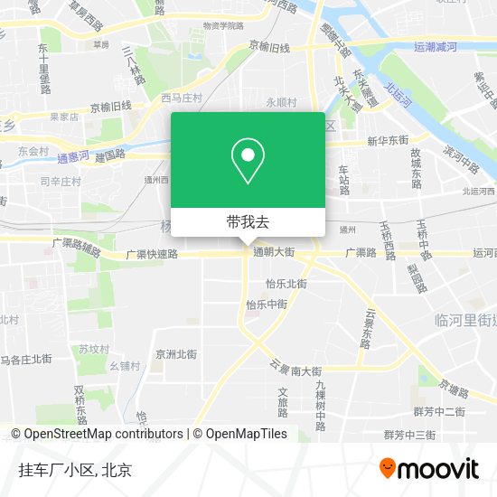 挂车厂小区地图
