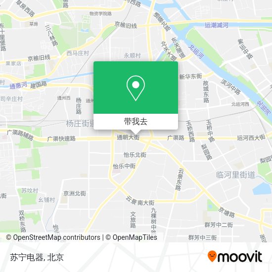 苏宁电器地图