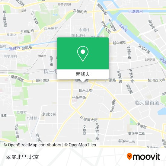 翠屏北里地图